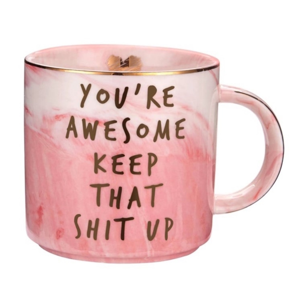 Pink Motivational 12 oz Mug
